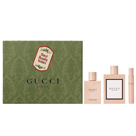 bijenkorf gucci bloom bodylotion|Gucci Bloom gift set in eau de parfum .